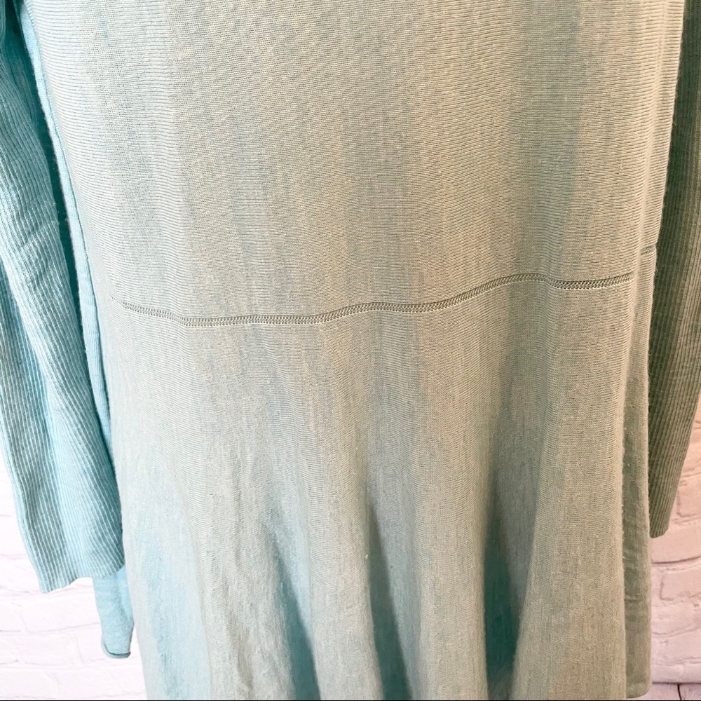 Eileen Fisher 100% Merino Wool open front cardigan - Picture 6 of 9